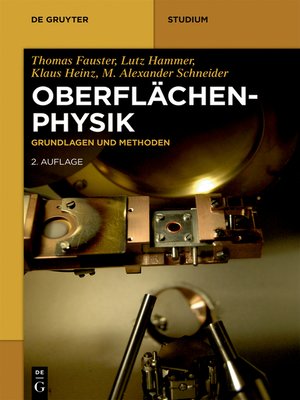 cover image of Oberflächenphysik